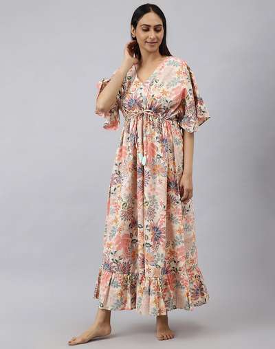 monsoon beach dress Buy Monsoon Green Tashie V-Neck Sun Print Long Sleeve Midaxi Beach Dress from Next USA