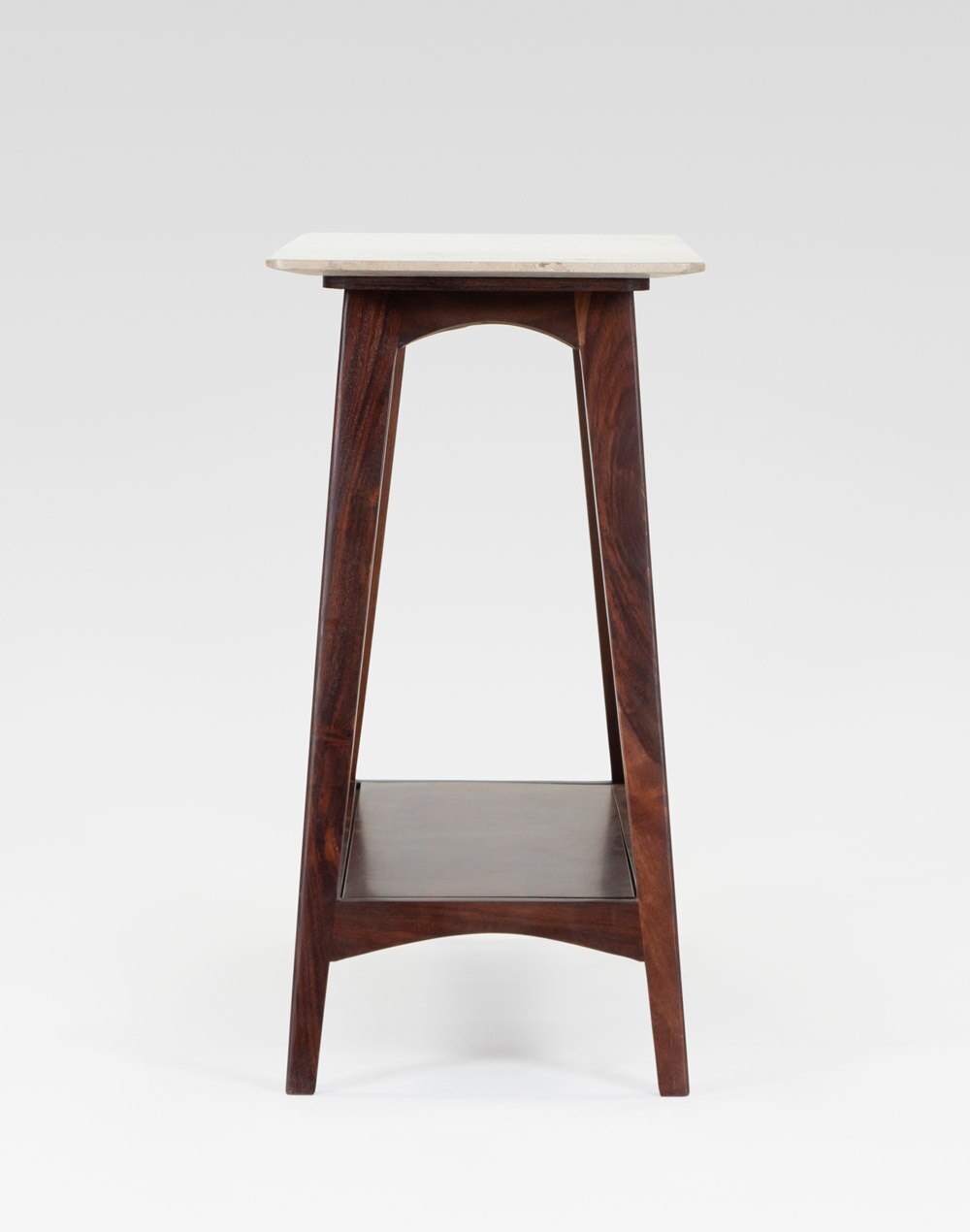 Brown Wood Naksh Console Table