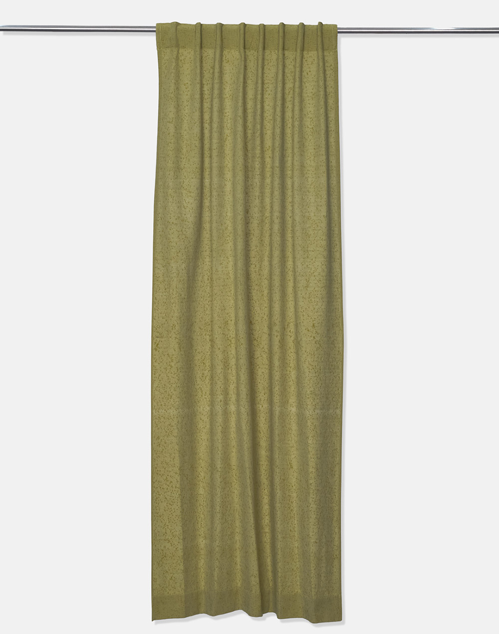 Green Ayaana Cotton Woven Curtain | 1Pc