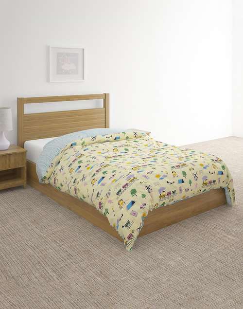 Multi Voyage Cotton Quilt Printed Single Multi Voyage Cotton Quilt Printed Single