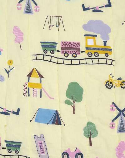 Multi Voyage Cotton Quilt Printed Single Multi Voyage Cotton Quilt Printed Single