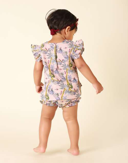 Cotton Printed Bloomer Set Cotton Printed Bloomer Set