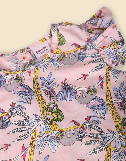 Cotton Printed Bloomer Set Cotton Printed Bloomer Set