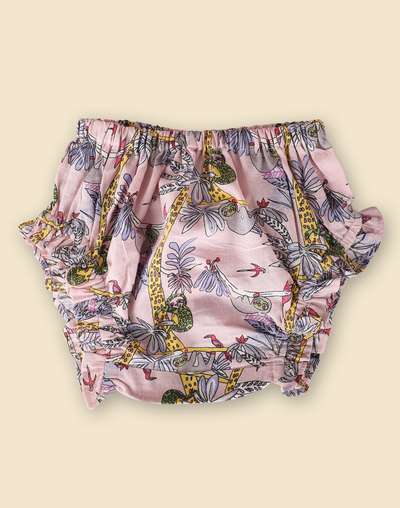 Cotton Printed Bloomer Set Cotton Printed Bloomer Set