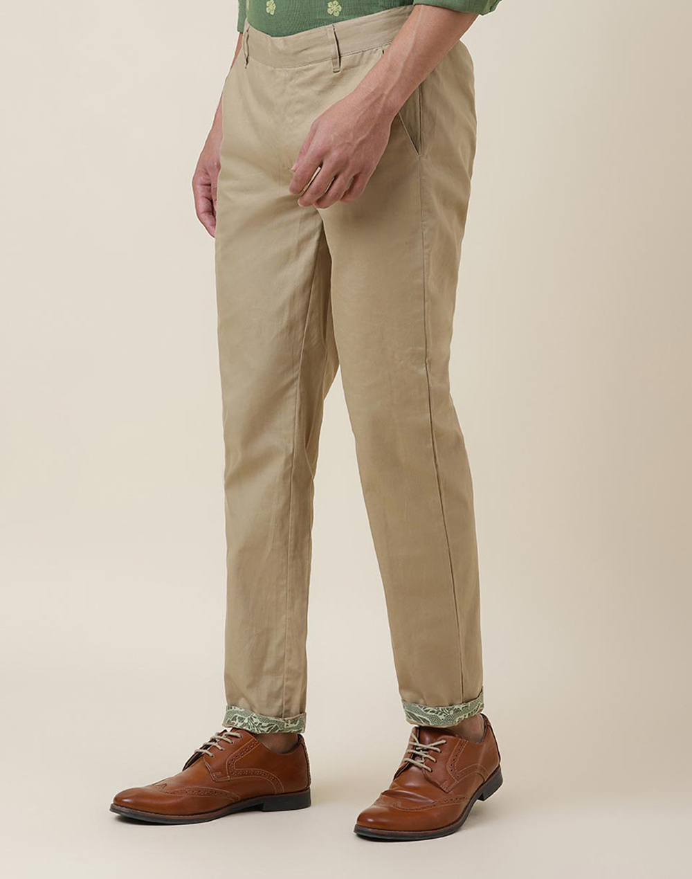 Buy Brown Cotton Pants for Men Online at Fabindia