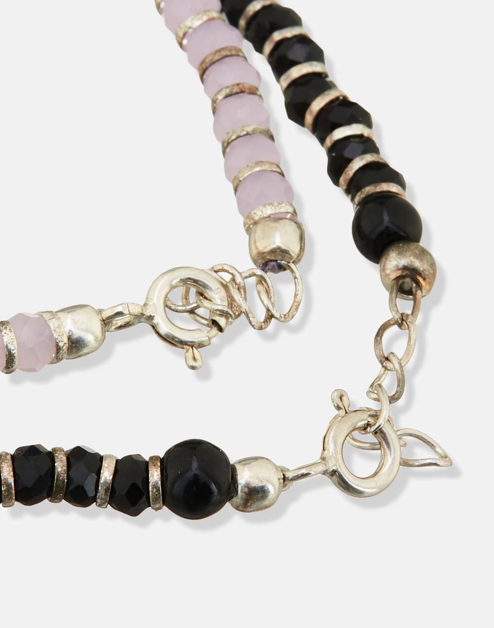 Silver Nazar Battu Bracelet set Of 2 Silver Nazar Battu Bracelet set Of 2