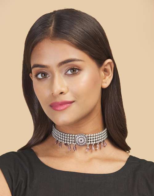 Silver Choker Necklace Silver Choker Necklace