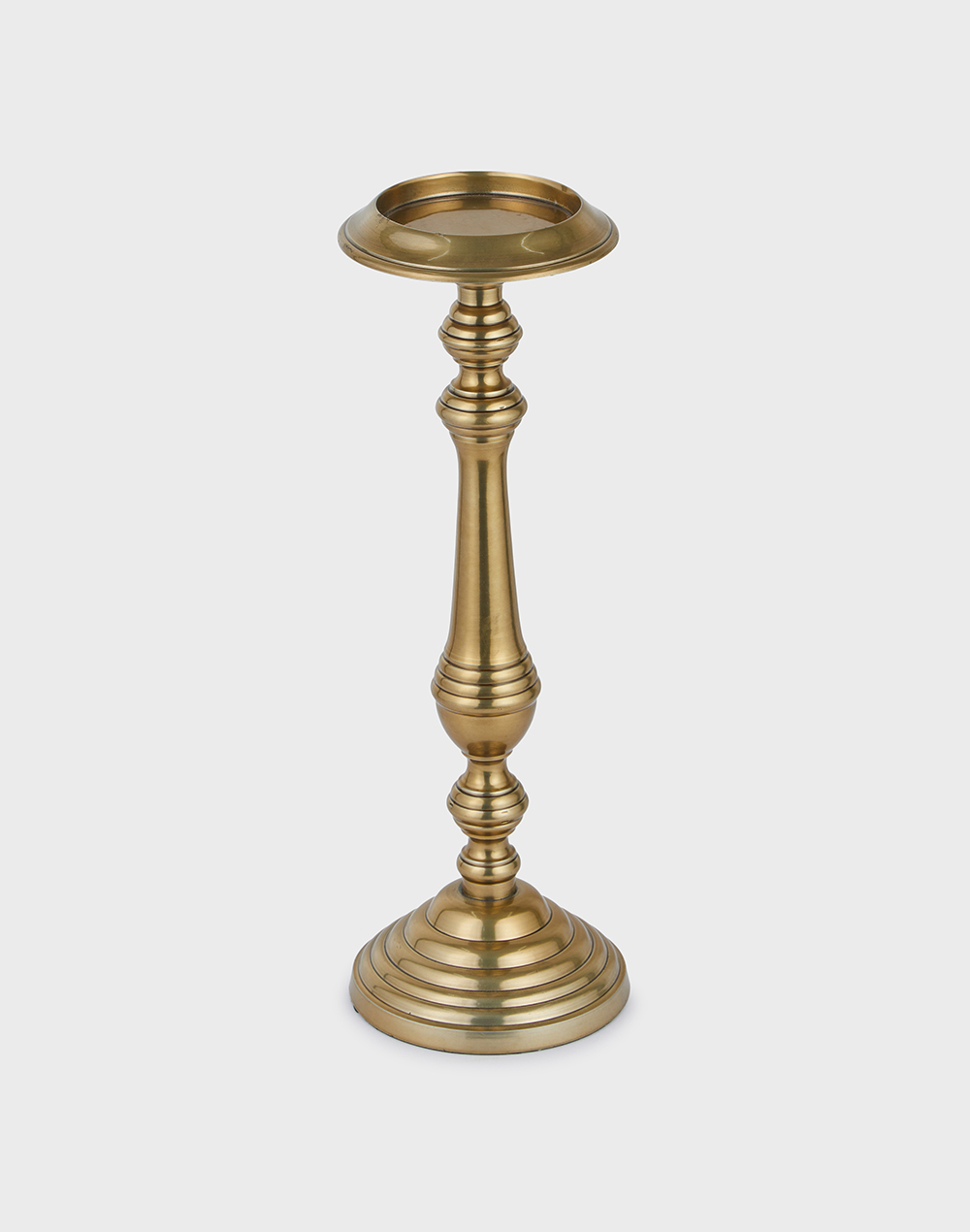 Antique Brass Inaaya Pillar Candle Holder Antique Brass Inaaya Pillar Candle Holder