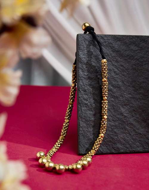Metal Dhokra Necklace Metal Dhokra Necklace