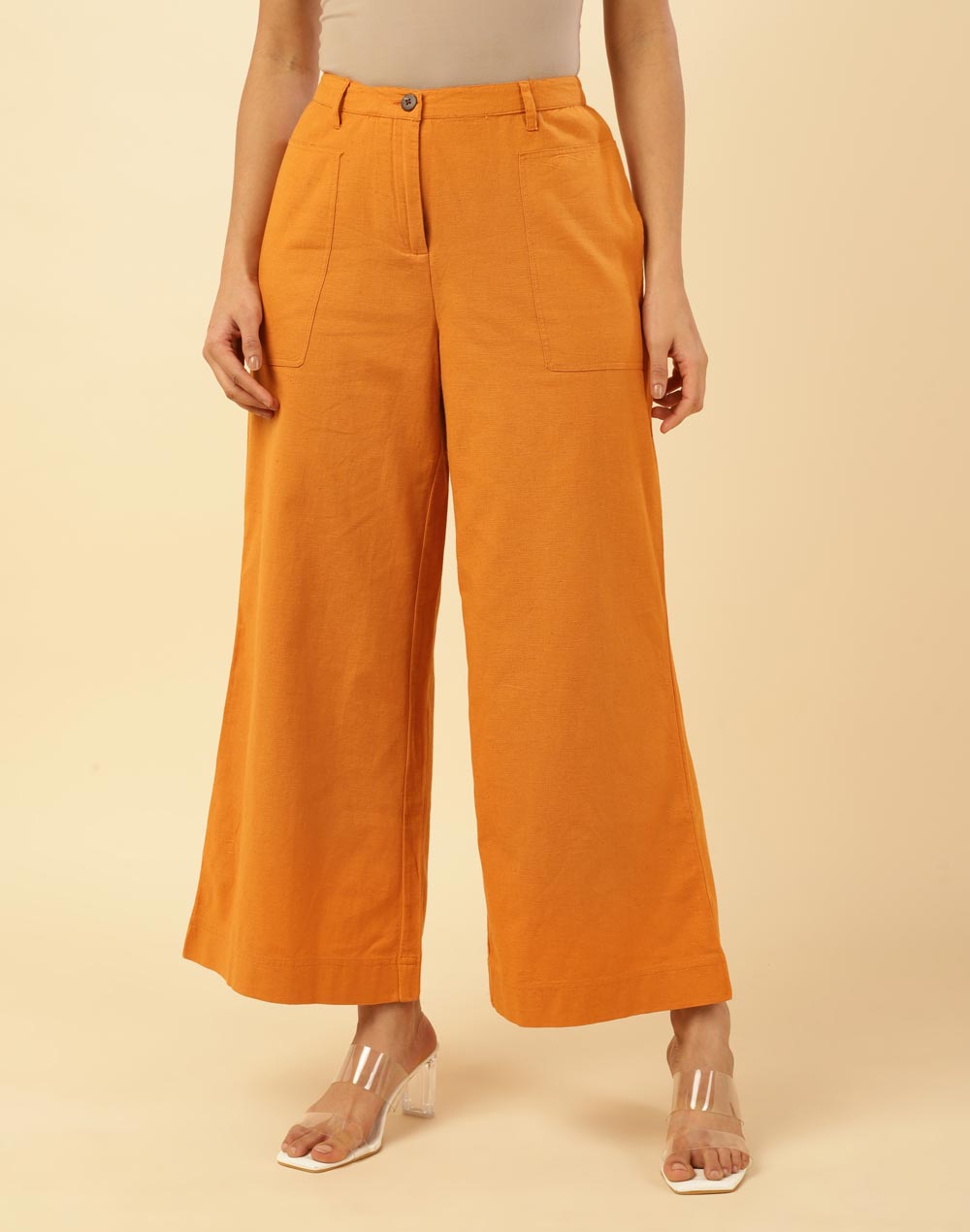 Est 1946, Pants & Jumpsuits, Est 946 Tan Womens Capri Pants Size 12