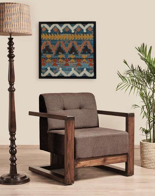 Coffee Saar Single Seater Sofa Coffee Saar Single Seater Sofa