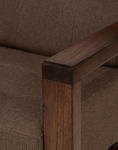 Coffee Saar Single Seater Sofa Coffee Saar Single Seater Sofa