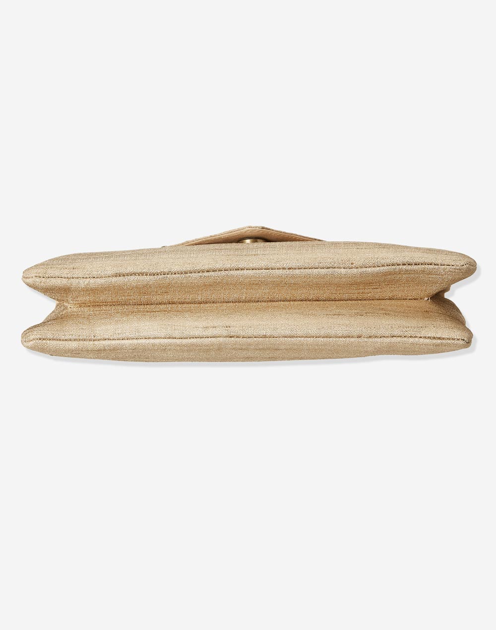 Beige Silk Blend Mirror Work Clutch Bag Beige Silk Blend Mirror Work Clutch Bag