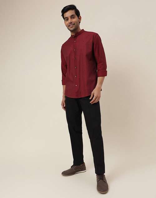 Jama Color Buy Black Cotton Slim Fit Jama Pants for Men Online at Fabindia | 20053324