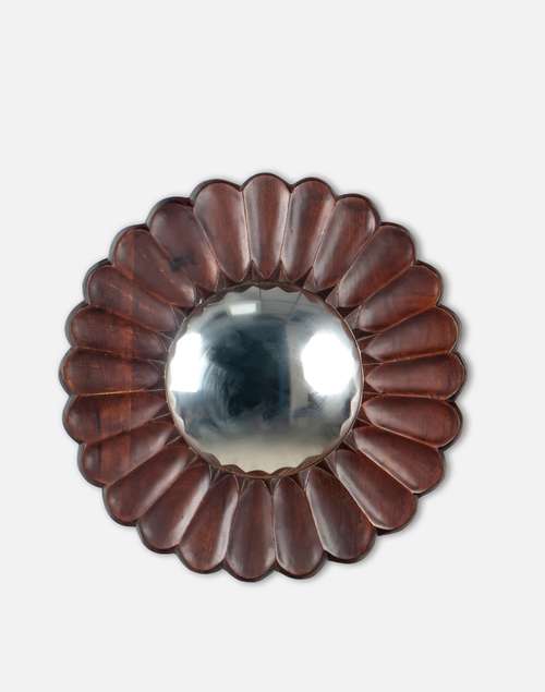 Brown Kasa Wood Wall Mirror Brown Kasa Wood Wall Mirror