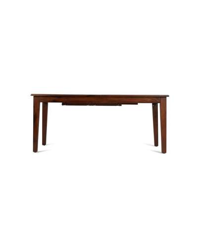Brown Wood Heritage Extendable Dining Table Brown Wood Heritage Extendable Dining Table