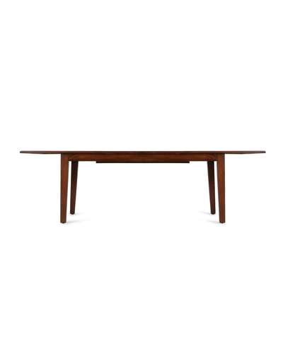 Brown Wood Heritage Extendable Dining Table Brown Wood Heritage Extendable Dining Table