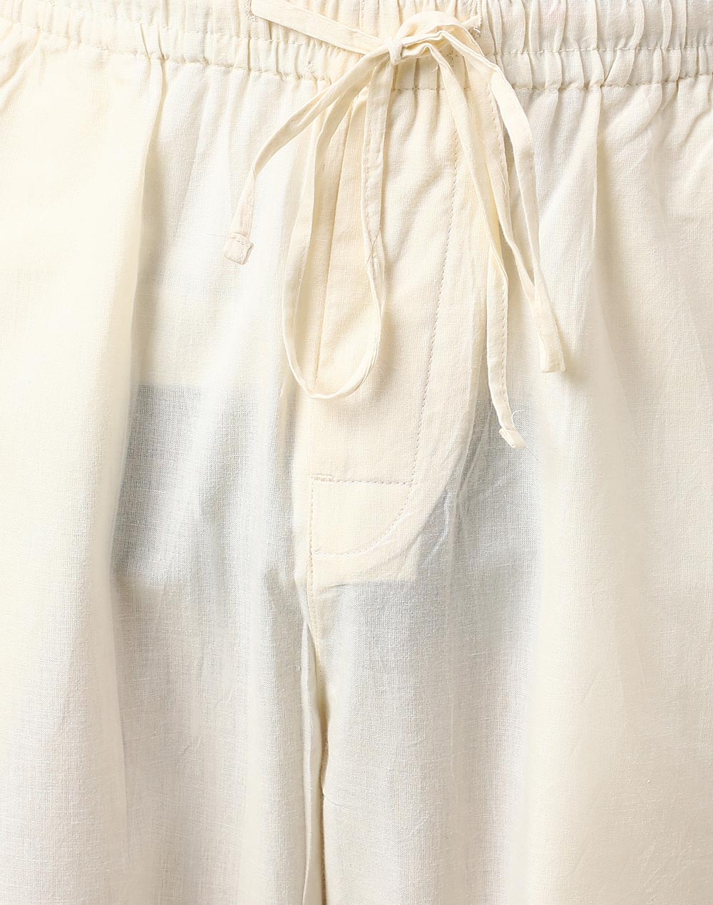 Natural Cotton Drawstring Pants Natural Cotton Drawstring Pants
