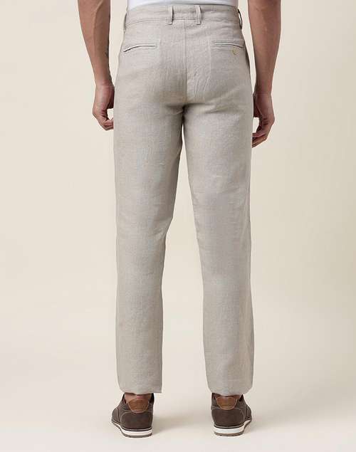 Natural Linen Slim Fit Pants Natural Linen Slim Fit Pants