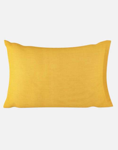 Yellow Cotton Pillow Cover Set Of 2 Yellow Cotton Pillow Cover Set Of 2