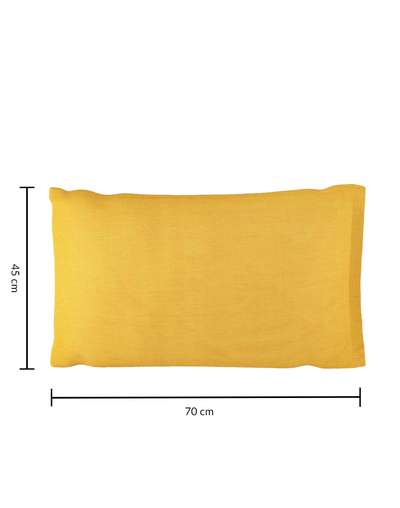 Yellow Cotton Pillow Cover Set Of 2 Yellow Cotton Pillow Cover Set Of 2