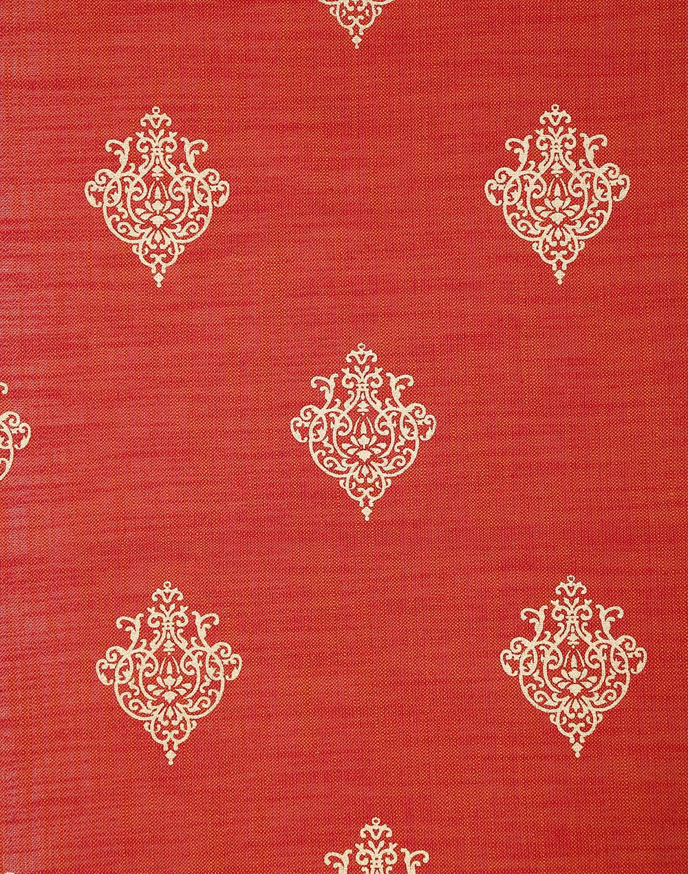 Orange Sahir Cotton Semi Sheer Curtain | 1Pc Orange Sahir Cotton Semi Sheer Curtain | 1Pc
