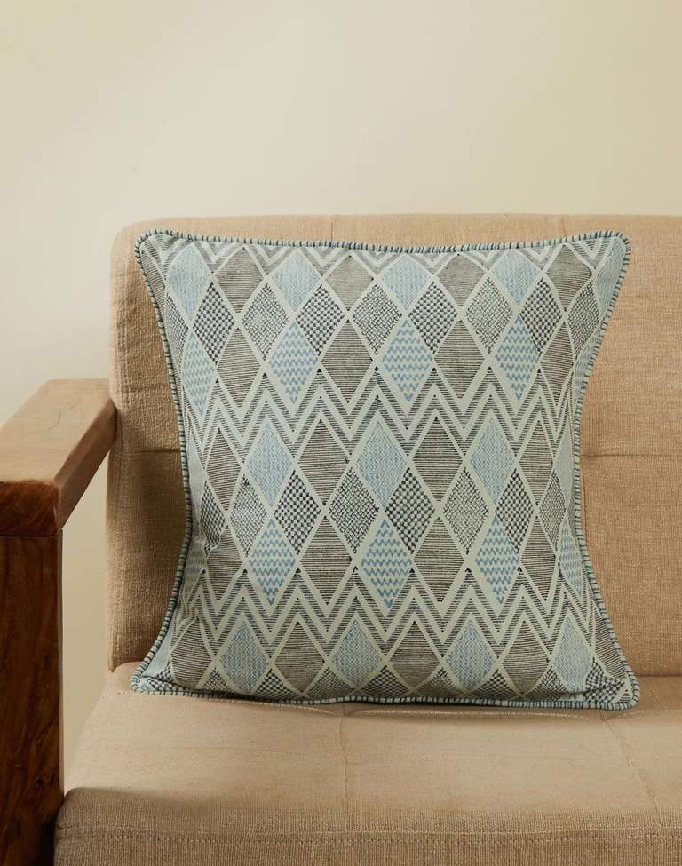 Green Earth Files Cotton Cushion Cover