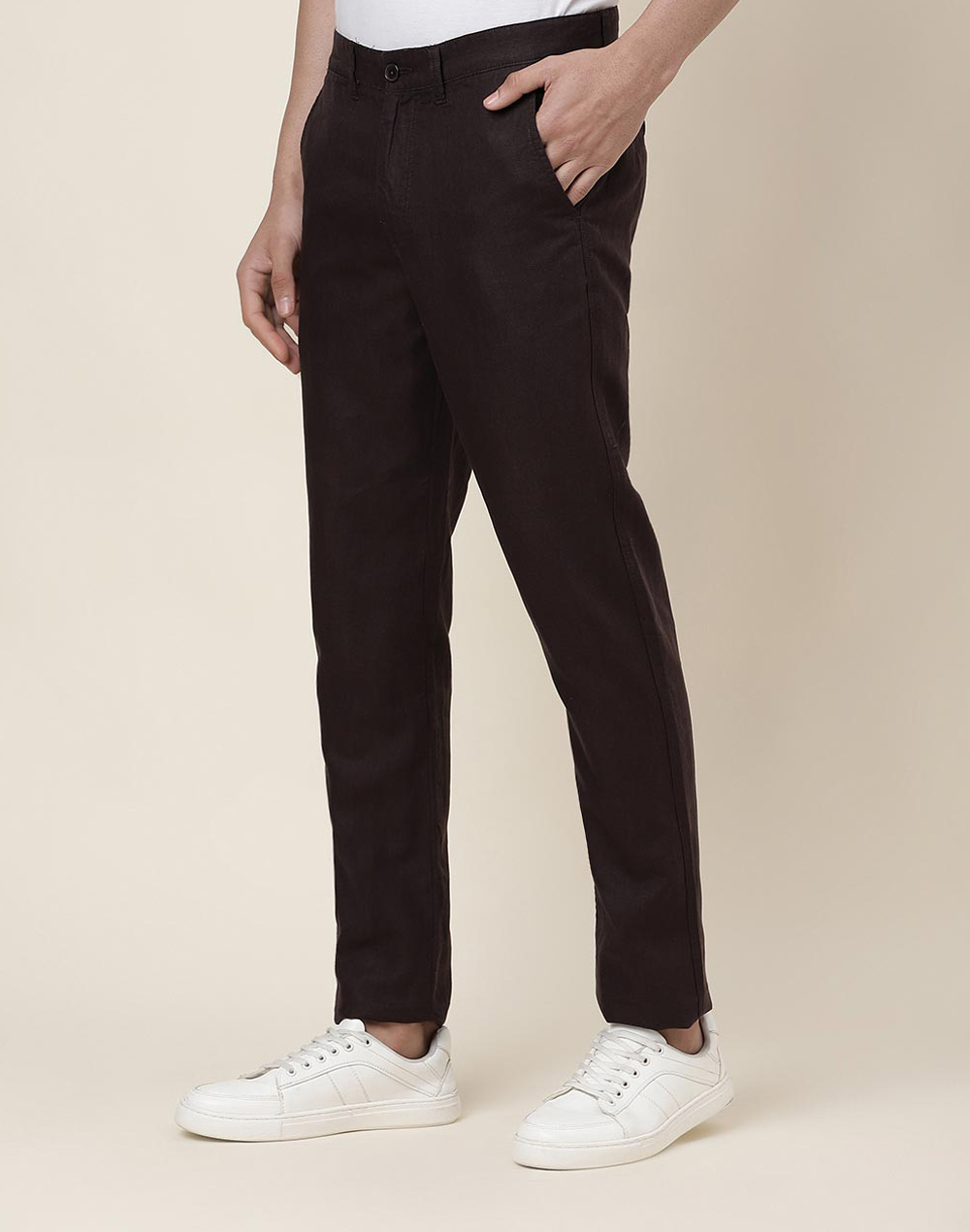 Buy Grey Cotton Drawstring Pants for Men Online at Fabindia