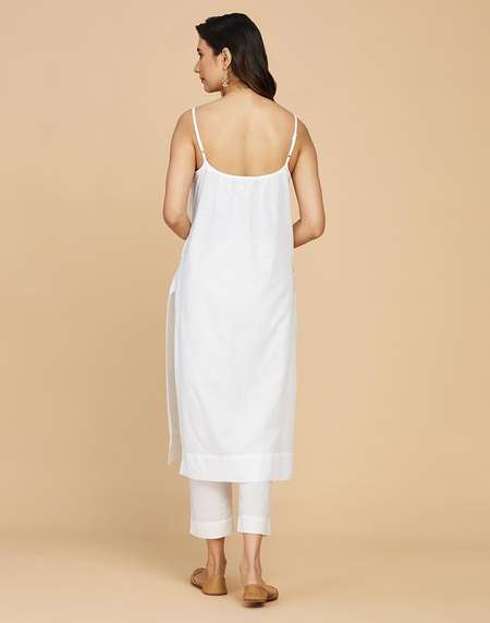 Buy Pack Of 2 Cotton Long Slips (White and beige) for Women Online at Fabindia | 20089032 Buy Pack Of 2 Cotton Long Slips (White and beige) for Women Online at Fabindia | 20089032