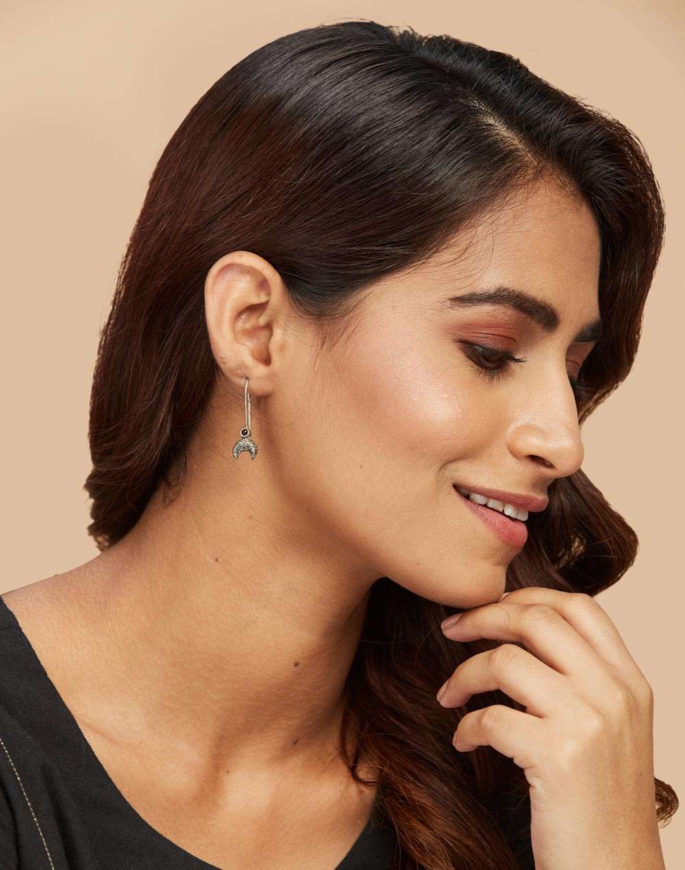 Buy Silver Dangler Earrings for Women Online at Fabindia 20089315