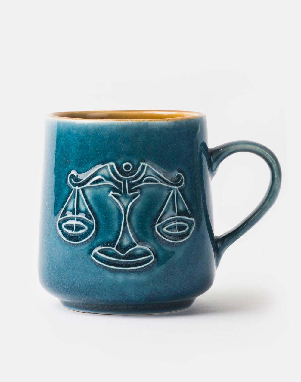 Rashi Light Blue Ceramic Mug - Libra Rashi Light Blue Ceramic Mug - Libra