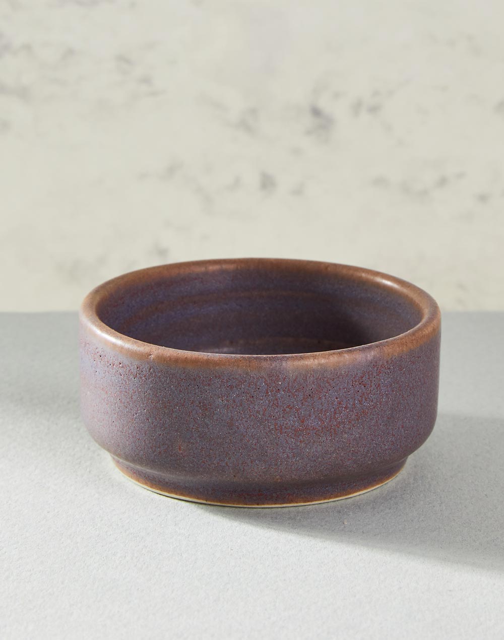 Purple Dhumra Ceramic Chutney Bowl
