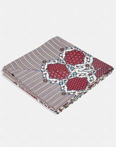 Multi Naquash Cotton Hand Block Printed Table Cover 6 Seater Multi Naquash Cotton Hand Block Printed Table Cover 6 Seater