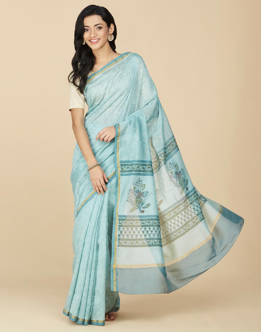 Buy Saris for Women, Cotton Sarees for Women Online at Fabindia