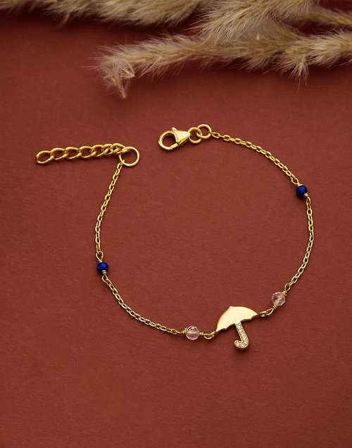 Silver Gold Plated Kids Bracelet Silver Gold Plated Kids Bracelet