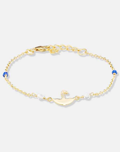 Silver Gold Plated Kids Bracelet Silver Gold Plated Kids Bracelet