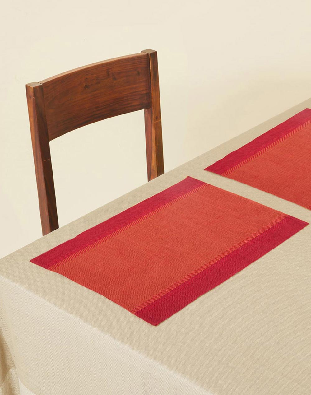 Red Cotton Handloom Floor Mat at Rs 120/piece in Nagpur