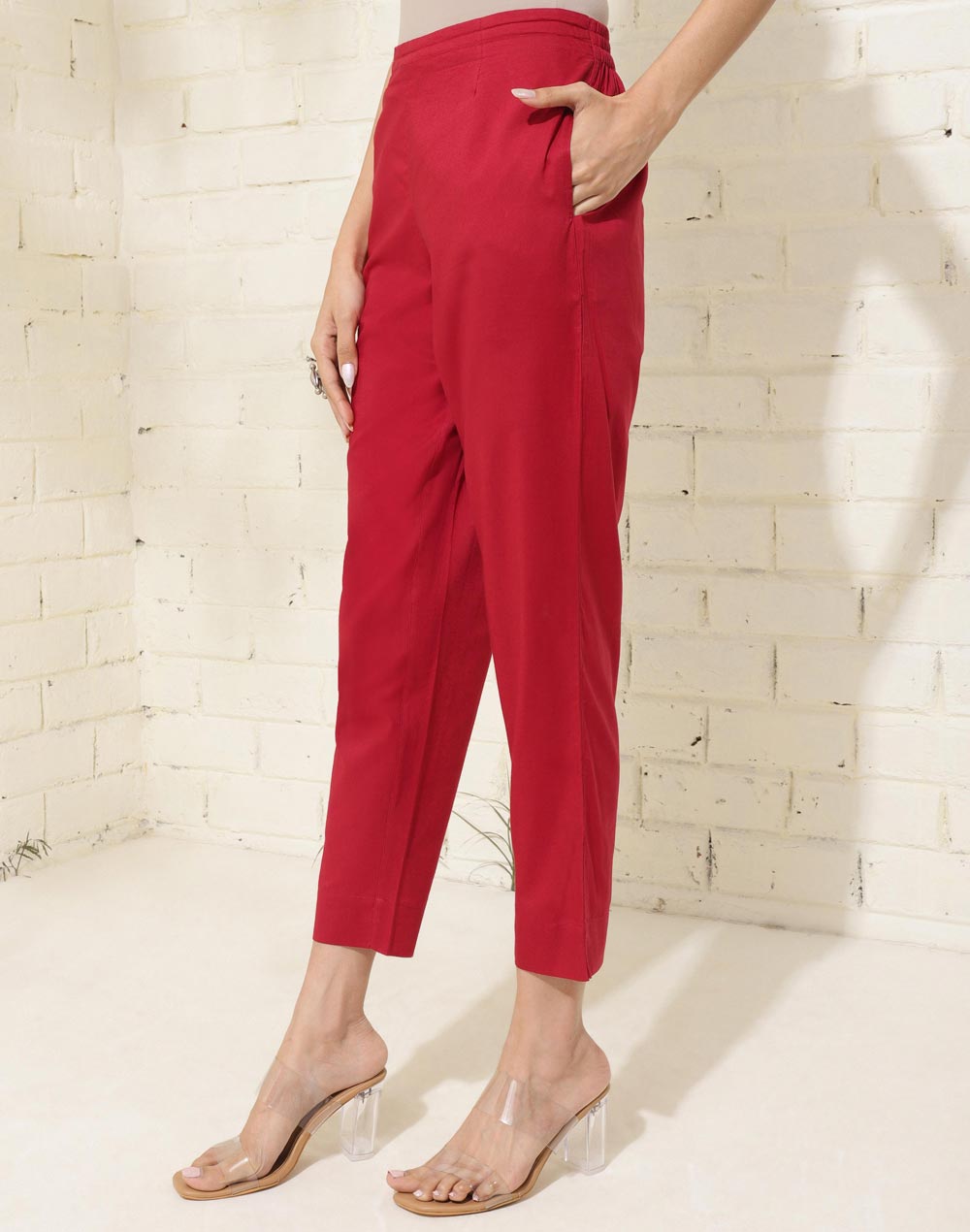 Buy Casual Pants for Women, Casual Trousers for Women Online at Fabindia
