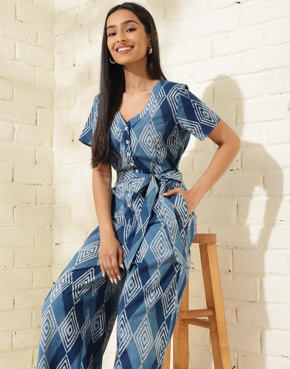 Women's Printed Jumpsuit Women's Printed Jumpsuit