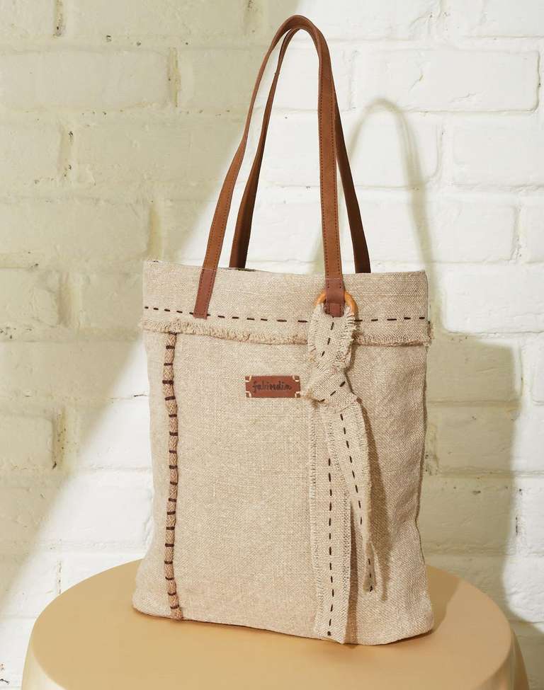 Jute Tote Tote Bag Leather Straps Personalised Jute Bags Jute Bag