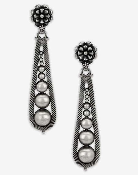 Buy Silver Dangler Earrings for Women Online at Fabindia 20171853
