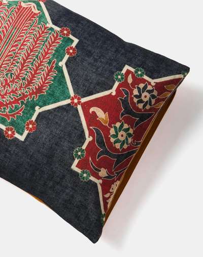 Multi Cotton Fergana Printed Pillow Cover 45x70 | Set of 2 Multi Cotton Fergana Printed Pillow Cover 45x70 | Set of 2