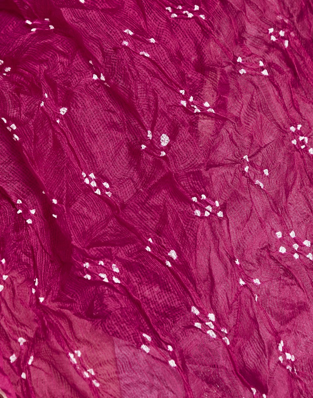 Pink Silk Blend Bandhani Dupatta Pink Silk Blend Bandhani Dupatta