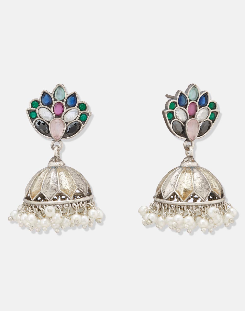 Metal Jhumka Earrings Metal Jhumka Earrings