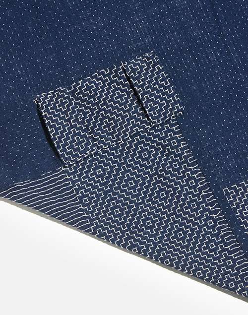 Indigo Cotton Woven Curtain | 1pc- 5 Feet Indigo Cotton Woven Curtain | 1pc- 5 Feet