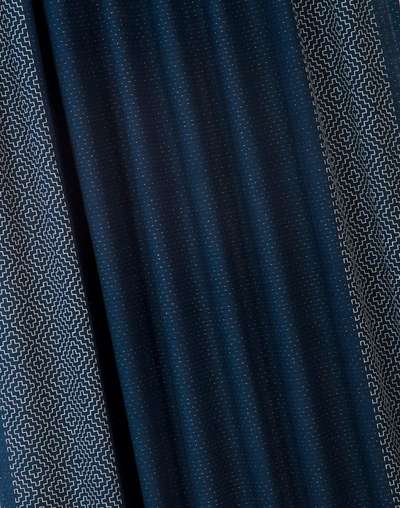 Indigo Cotton Woven Curtain | 1pc- 5 Feet Indigo Cotton Woven Curtain | 1pc- 5 Feet