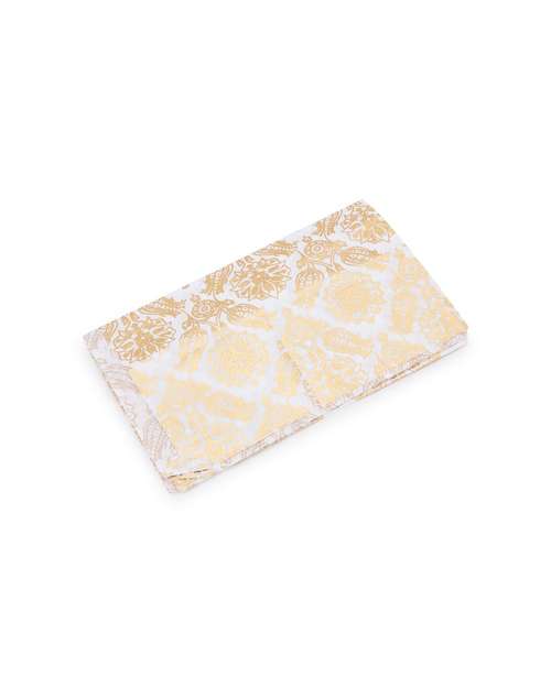 Teal Paper Printed Sarkhaab Gift Bag- Medium Teal Paper Printed Sarkhaab Gift Bag- Medium