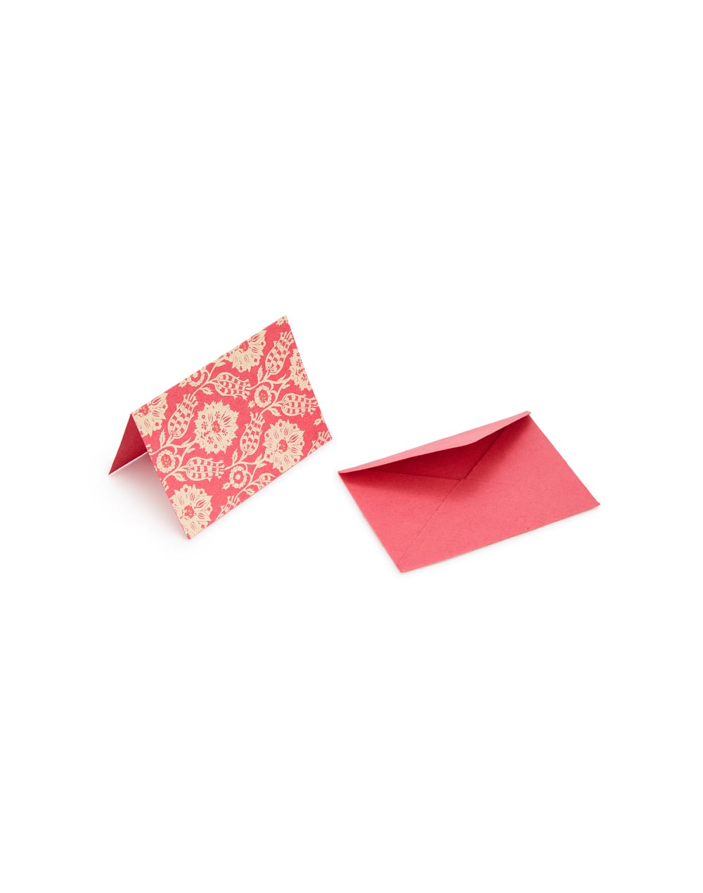 Pink Paper Printed Sarkhaab Gift Card Set Of 6 Pink Paper Printed Sarkhaab Gift Card Set Of 6