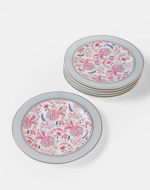 Multi Ceramic Decaled Luxe Dinner Set Multi Ceramic Decaled Luxe Dinner Set