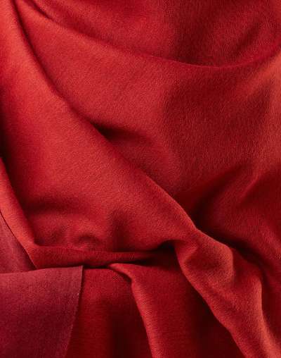 Red Wool Woven Shawl Red Wool Woven Shawl